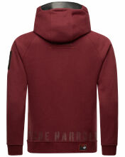 Stone Harbour Finn Luca Sweatjacke Hooded Bordeaux-Gr.L