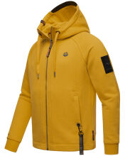 Stone Harbour Finn Luca Sweatjacke Hooded Senf-Gelb-Gr.L