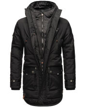 Stone Harbour Winterjacke Tahaa Winterparka Schwarz-Gr.S
