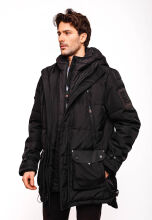 Stone Harbour Winterjacke Tahaa Winterparka Schwarz-Gr.M