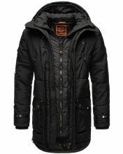 Stone Harbour Winterjacke Tahaa Winterparka Schwarz-Gr.XL