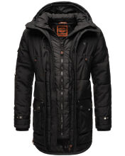 Stone Harbour Winterjacke Tahaa Winterparka Schwarz-Gr.3XL
