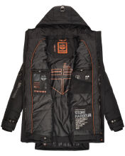 Stone Harbour Winterjacke Tahaa Winterparka Schwarz-Gr.3XL