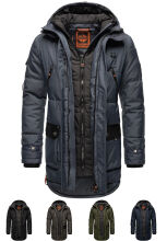 Stone Harbour Winterjacke Tahaa Winterparka Schwarz-Gr.3XL