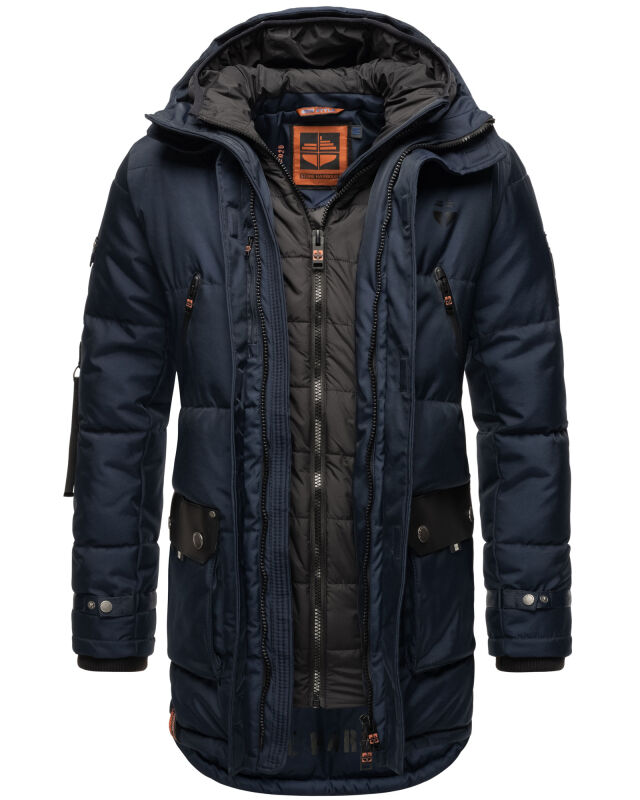 Stone Harbour Winterjacke Tahaa Winterparka Navy-Gr.XXL