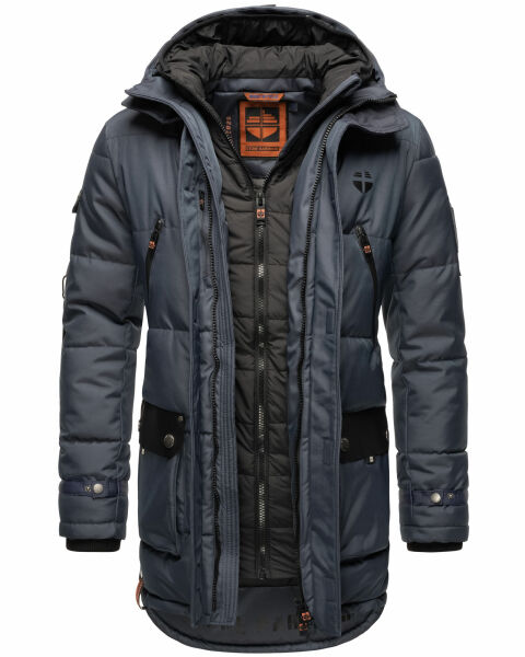 Stone Harbour Winterjacke Tahaa Winterparka Stone-Blue-Gr.XL