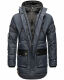 Stone Harbour Winterjacke Tahaa Winterparka Stone-Blue-Gr.XL