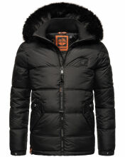 Stone Harbour Zarlaan Herren Winterjacke Parka Schwarz-Gr.S