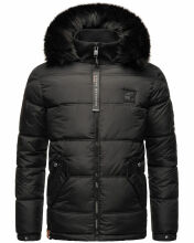 Stone Harbour Zarlaan Herren Winterjacke Parka Schwarz-Gr.S