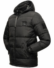 Stone Harbour Zarlaan Herren Winterjacke Parka Schwarz-Gr.S