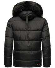 Stone Harbour Zarlaan Herren Winterjacke Parka Schwarz-Gr.S