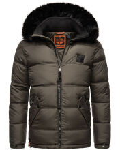Stone Harbour Zarlaan Herren Winterjacke Parka Anthrazit-Gr.S