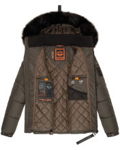 Stone Harbour Zarlaan Herren Winterjacke Parka Anthrazit-Gr.S