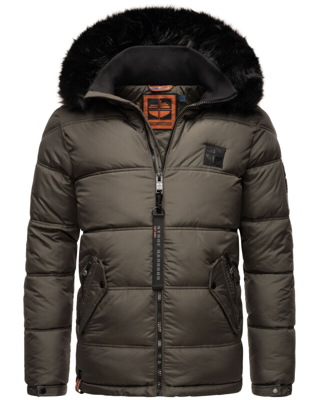 Stone Harbour Zarlaan Herren Winterjacke Anthrazit