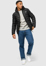 Stone Harbour Zaharoo wasserdichte Herren Regen Steppjacke Schwarz Größe L - Gr. L