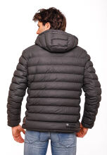 Stone Harbour Zaharoo wasserdichte Herren Regen Steppjacke Anthrazit Größe S - Gr. S