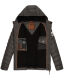 Stone Harbour Zaharoo wasserdichte Herren Regen Steppjacke Anthrazit Größe S - Gr. S