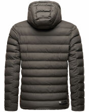 Stone Harbour Zaharoo wasserdichte Herren Regen Steppjacke Anthrazit Größe M - Gr. M