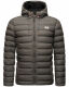 Stone Harbour Zaharoo wasserdichte Herren Regen Steppjacke Anthrazit Größe XXXL - Gr. 3XL