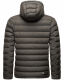 Stone Harbour Zaharoo wasserdichte Herren Regen Steppjacke Anthrazit Größe XXXL - Gr. 3XL