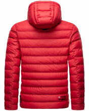 Stone Harbour Zaharoo wasserdichte Herren Regen Steppjacke Chili Rot Größe M - Gr. M