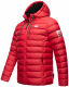 Stone Harbour Zaharoo wasserdichte Herren Regen Steppjacke Chili Rot Größe M - Gr. M