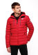 Stone Harbour Zaharoo wasserdichte Herren Regen Steppjacke Chili Rot Größe M - Gr. M