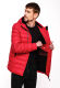 Stone Harbour Zaharoo wasserdichte Herren Regen Steppjacke Chili Rot Größe M - Gr. M