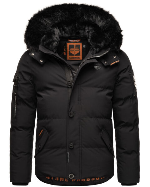 Stone Harbour Halvaar Herren Winterjacke Schwarz-SF-Gr.M