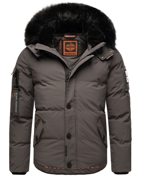 Stone Harbour Halvaar Herren Winterjacke Anthraz-SF-Gr.L