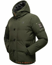 Stone Harbour Halvaar Herren Winterjacke Olive-WF-Gr.L