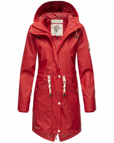 Navahoo Tropical Storm Damen Jacke Rot-Gr.XS