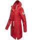 Navahoo Tropical Storm Damen Jacke Rot-Gr.M