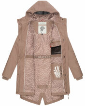 Navahoo Tropical Storm Damen Jacke Taupe-Gr.M