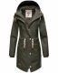 Navahoo Tropical Storm Damen Jacke Olive-Gr.XL