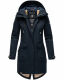 Navahoo Pfefferschote Damen Parka Navy Größe XS - Gr. 34