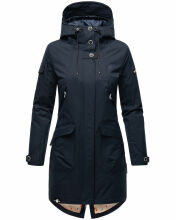 Navahoo Pfefferschote Damen Parka Navy Gr&ouml;&szlig;e S - Gr. 36