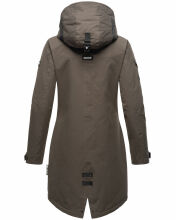 Navahoo Pfefferschote Damen Parka Anthrazit Größe XS - Gr. 34