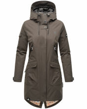 Navahoo Pfefferschote Damen Parka Anthrazit Gr&ouml;&szlig;e M - Gr. 38
