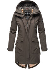 Navahoo Pfefferschote Damen Parka Anthrazit Gr&ouml;&szlig;e XXL - Gr. 44