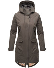 Navahoo Pfefferschote Damen Parka Anthrazit Gr&ouml;&szlig;e XXL - Gr. 44
