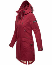 Navahoo Pfefferschote Damen Parka Rot Größe XS - Gr. 34