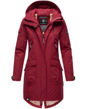 Navahoo Pfefferschote Damen Parka Rot Gr&ouml;&szlig;e XL - Gr. 42