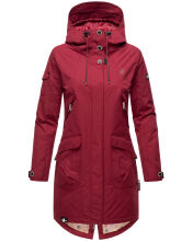 Navahoo Pfefferschote Damen Parka Rot Gr&ouml;&szlig;e XL - Gr. 42