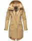 Navahoo Pfefferschote Damen Parka Beige Größe S - Gr. 36