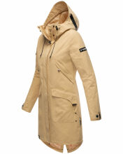 Navahoo Pfefferschote Damen Parka Beige Gr&ouml;&szlig;e L - Gr. 40