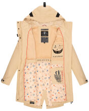 Navahoo Pfefferschote Damen Parka Beige Gr&ouml;&szlig;e XL - Gr. 42