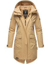 Navahoo Pfefferschote Damen Parka Beige Gr&ouml;&szlig;e XXL - Gr. 44