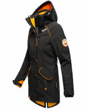 Marikoo Soulinaa Damen Softshell Jacke Schwarz-Gr.S
