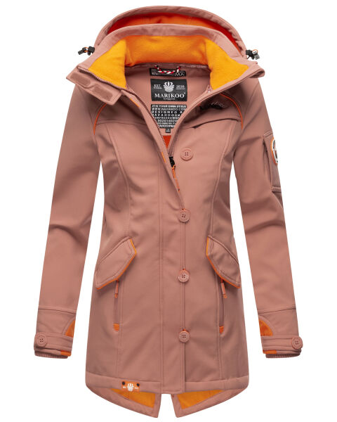 Marikoo Soulinaa Damen Softshell Jacke Terakotta-Gr.XS